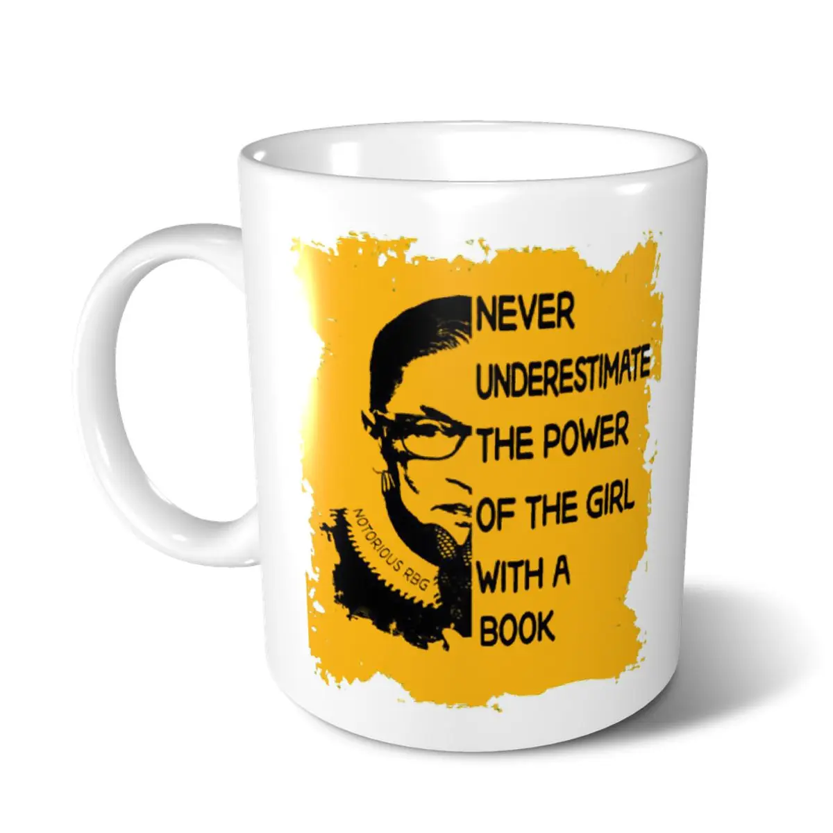 Никогда не недооценивайте силу девушки с кружками милая кружка для кофе чая