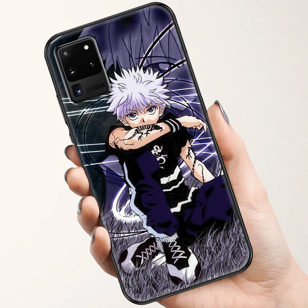 HUNTER×HUNTER GON Killua чехол для телефона Samsung Galaxy Note 4 8 9 10 20 S8 S9 S10 S10E S20 Plus UITRA Ультра черный