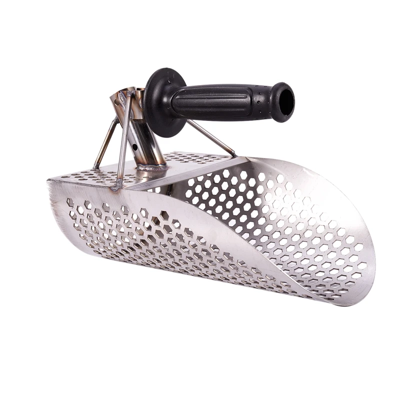 Песчаный ковш LBER для металлодетектора из нержавеющей стали с шестигранным