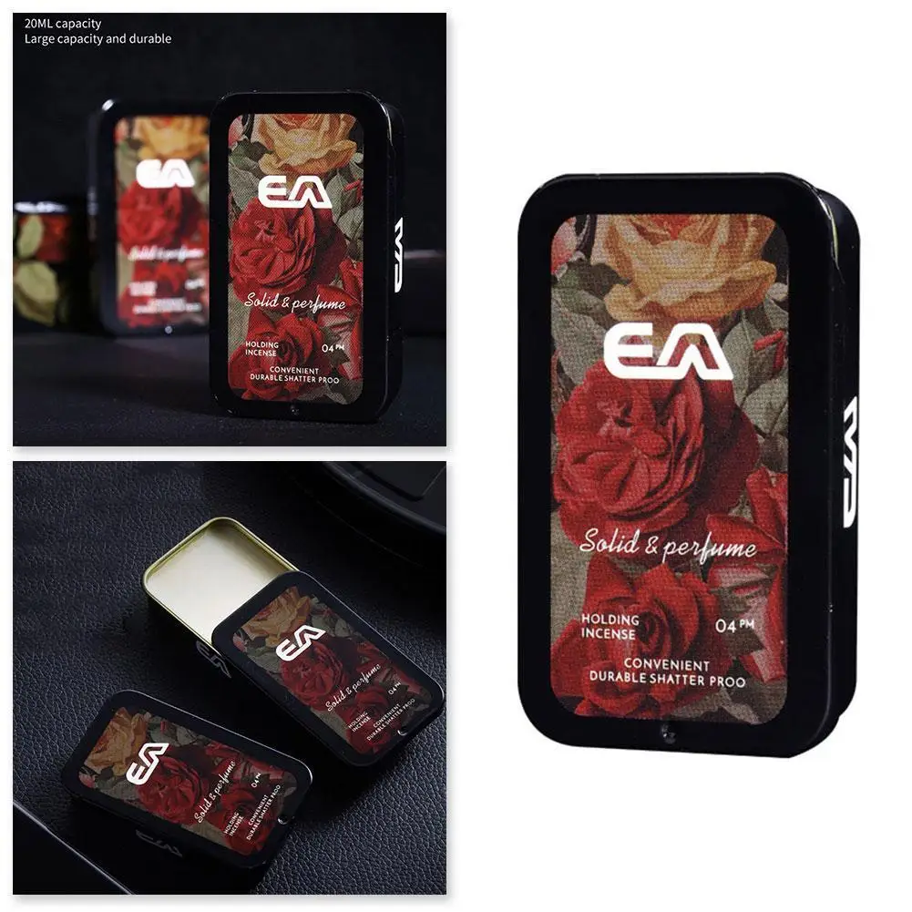 Твердый портативный ароматизатор для мужчин и женщин чехол духов долговечный