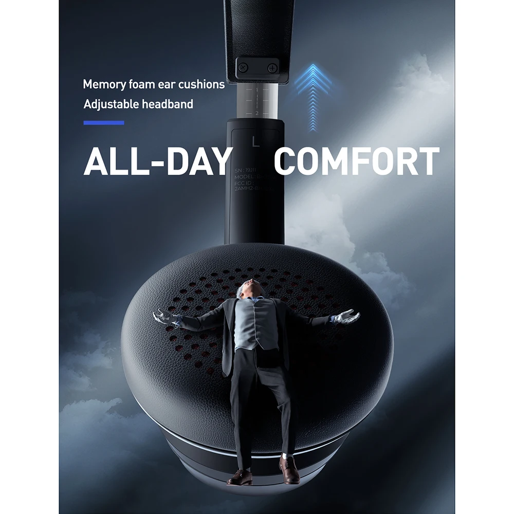 Mpow HC5 Pro офисные беспроводные наушники с зарядным устройством Bluetooth 5 0 Dual CVC8.0