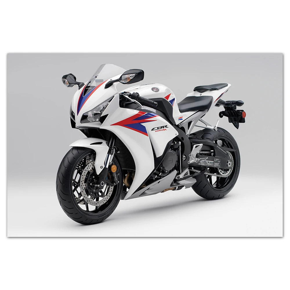 CBR 1000RR Super Motorcycles Photo Wall Art Poster Canvas Painting for Bedroom Decoration | Дом и сад