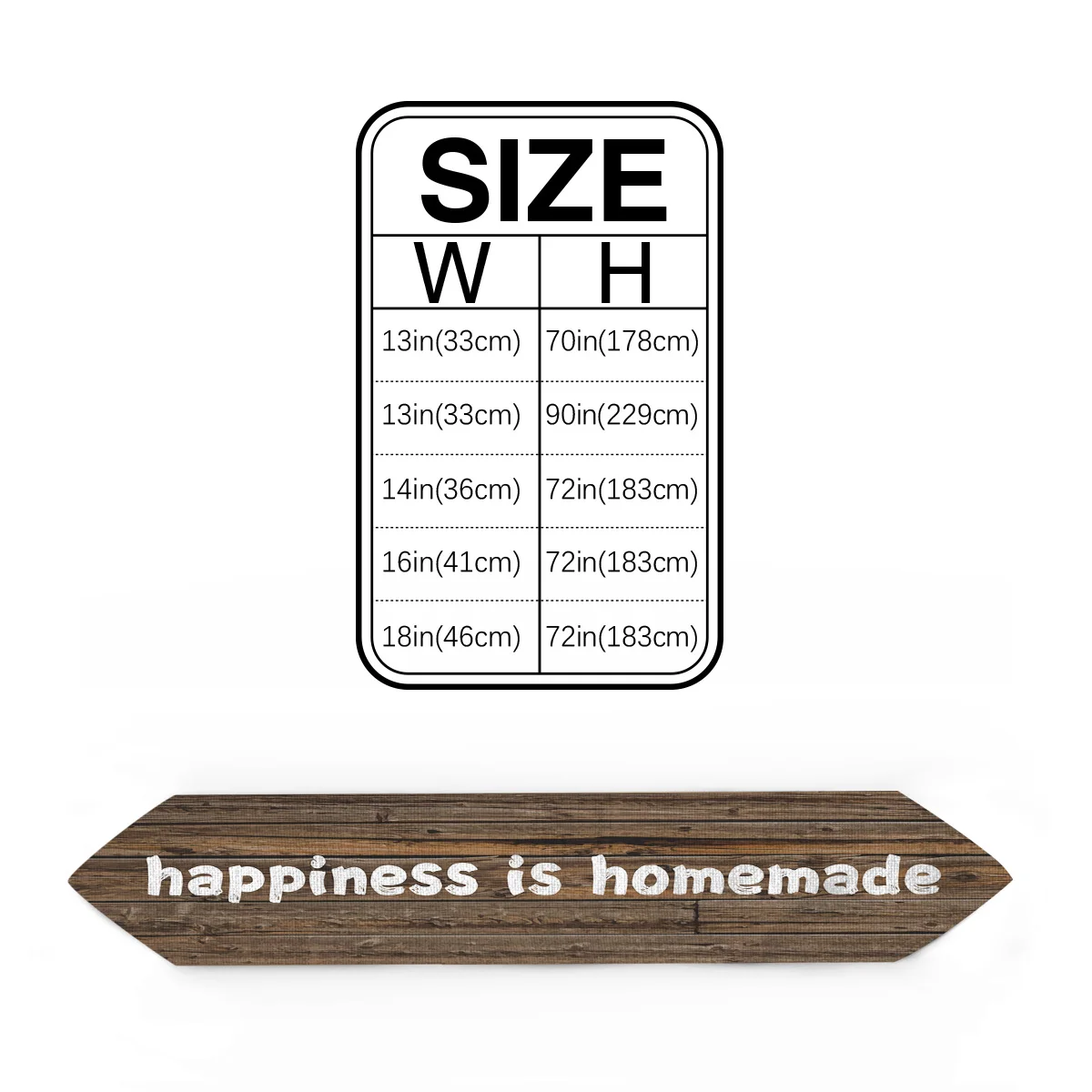 Современная Винтажная настольная дорожка счастье в дереве скатерти для дома