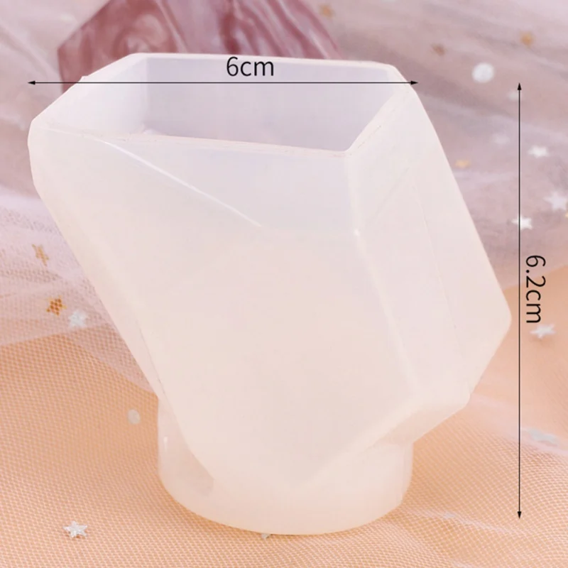 

1Pc Soap Mold Resin Jewelry Making Mould Epoxy Pendant Craft DIY Tool Silicone Mold Craft Making Decorationai