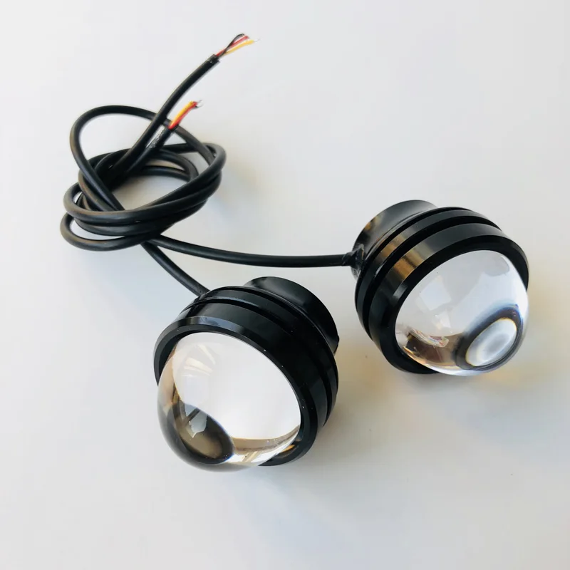 Дневные огни Орлиный глаз для автомобиля пара белых дневных ходовых огней 15 Вт