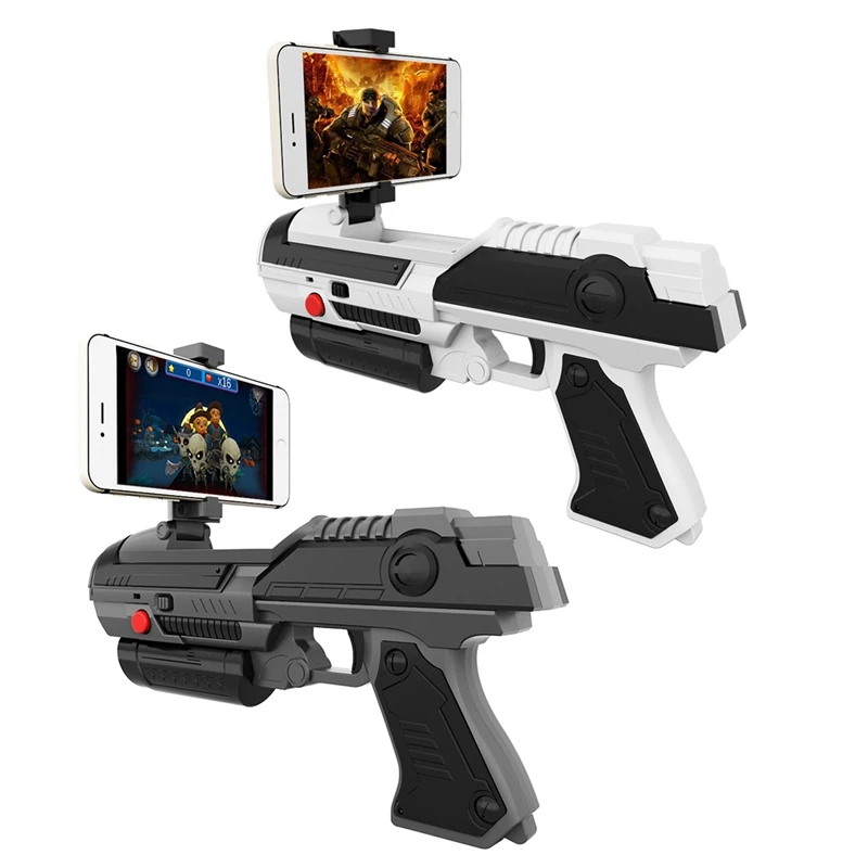2pcs VR игра AR пистолет стрельба игры смартфоны Bluetooth управление игрушка для IOS Android