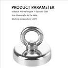 Спасательный неодимовый магнит, мощный рыболовный магнит, глубоководное кольцо, рыболовный болт, магнитный материал NdFeB