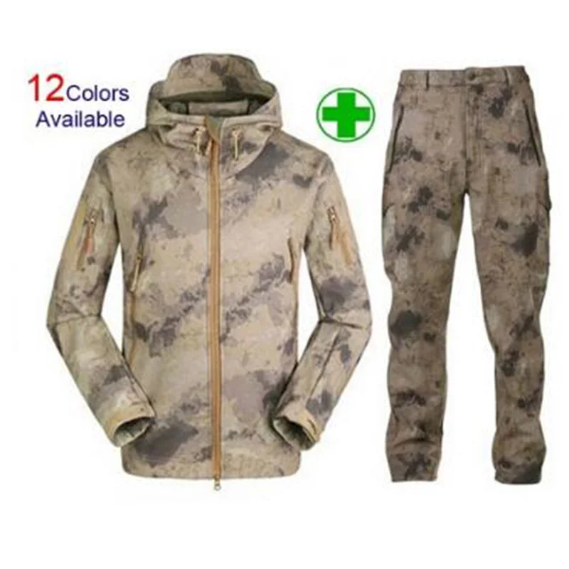 Мужская Уличная тактическая Униформа армейский спортивный водонепроницаемый