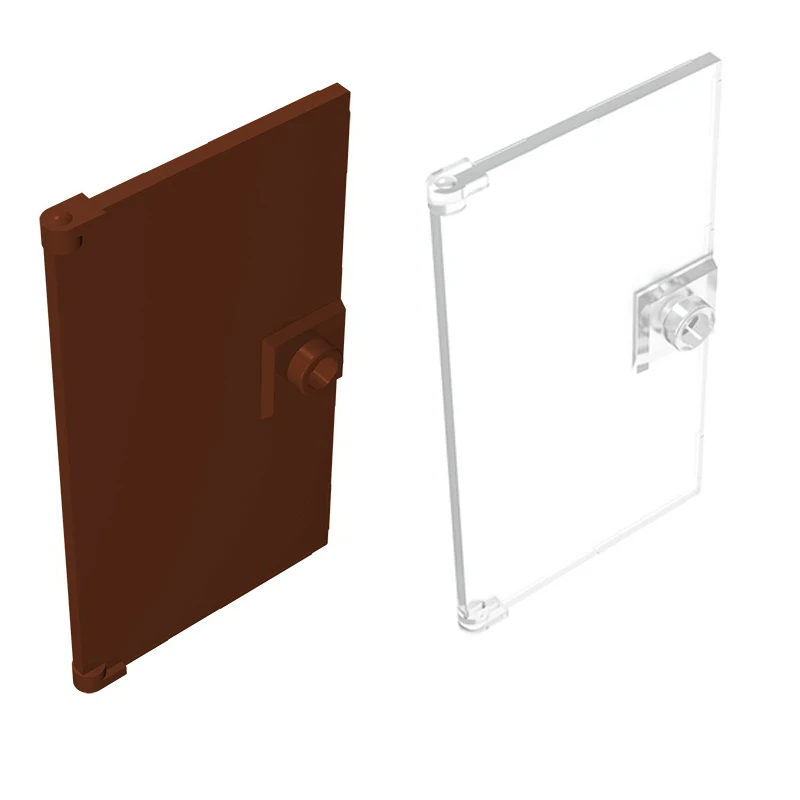 Дверь строительный блок игрушки 10 шт. сборка &quotсделай сам&quot Мпц 1x4x6 Детали