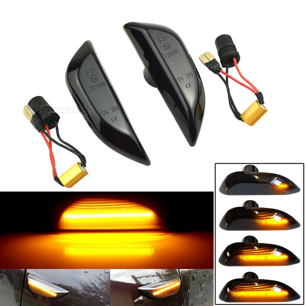 

Side Marker Light For Opel Mokka X 2012-2020 For Chevrolet Trax For Buick Encore 2013-2020 LED Dynamic Turn Signal Blinker