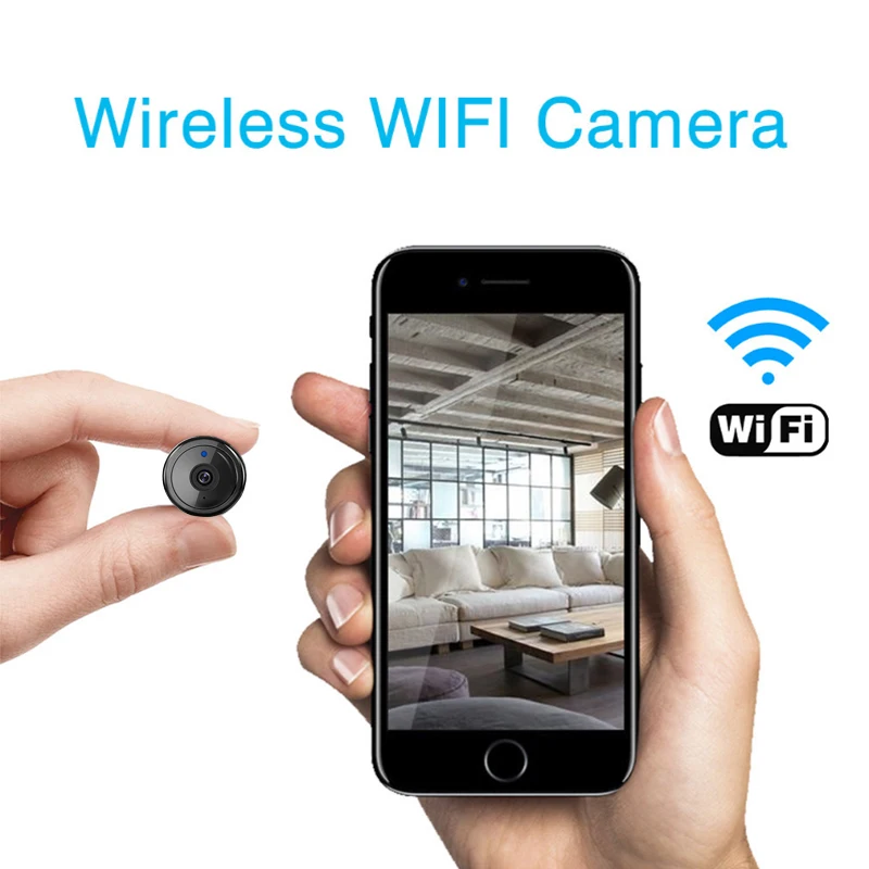 Камера видеонаблюдения с микрофоном Wi-Fi 4K HD 1080p | Безопасность и защита