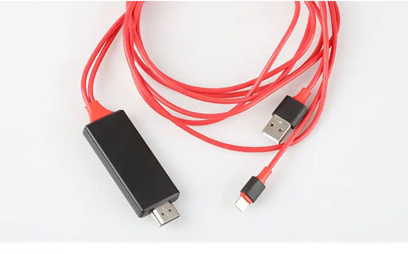HDMI кабель HD 1080P HDMI конвертер адаптер usb-кабель кабель для iPhone iPad для MHL Android телефон