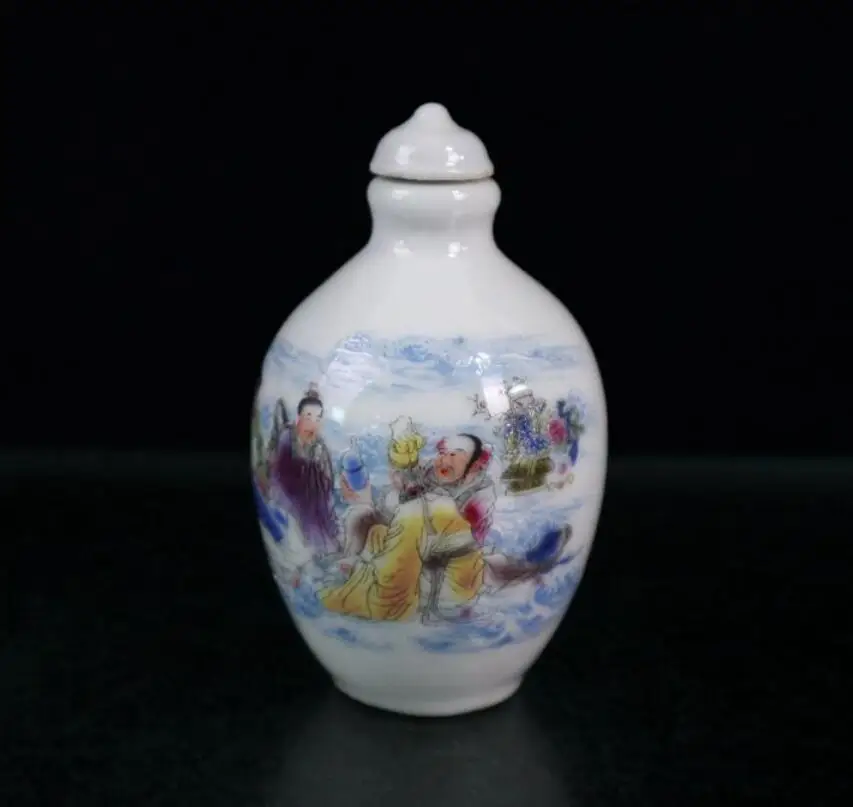 

Пастельная керамическая статуя из Восьми Бессмертных табаков