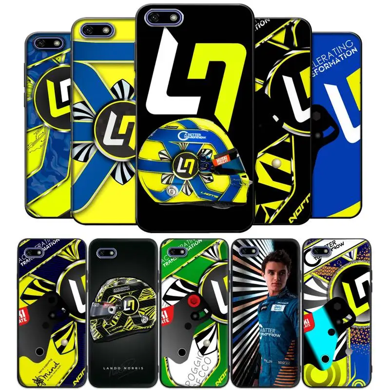 

F1 Formula 1 Lando Norris Racing Phone Case for Samsung s21 ultra S7 edge s8 s9 s10 S20 plus lite S10E note 10 20 pro coque