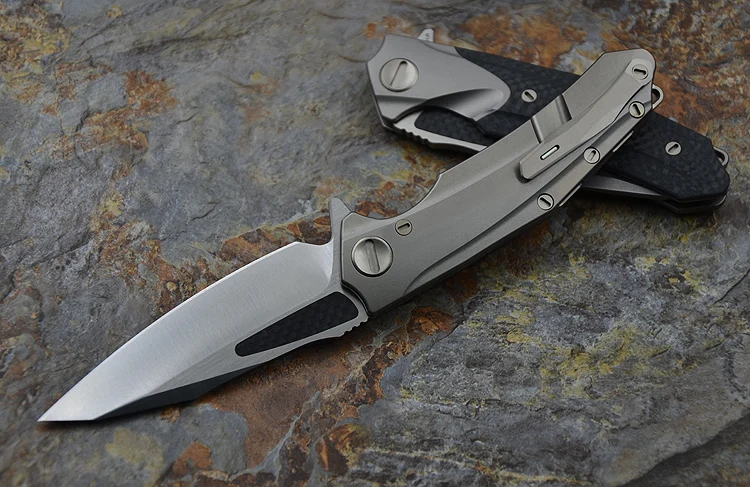 Кевин Джон сделал яда атакующего титана M390 Stonewash Тактический подшипник Кемпинг