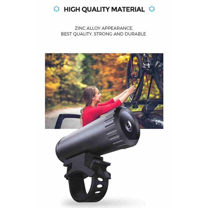 

Motorcycle DVR Dash Cam HD 1080P Driving Recorder Camera Support Night Vision for Mountain Bike Motorcycle
