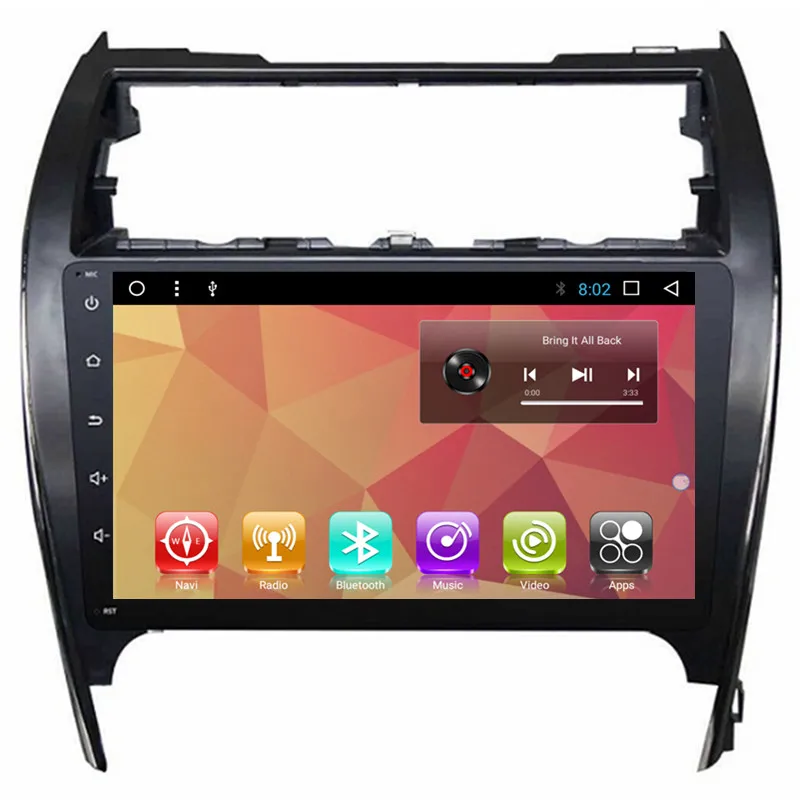 Автомобильный мультимедийный стерео радиоприемник на Android 10 дюймов DVD GPS