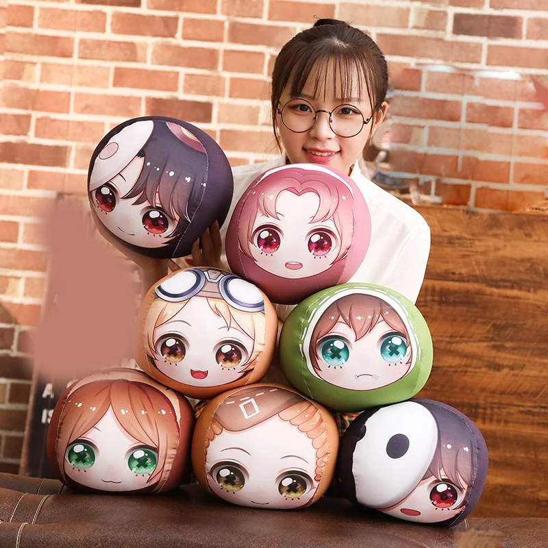 1 шт. Kawaii Аниме игра идентичность V плюшевая кукла мягкая игрушка подушка для