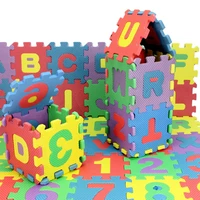 36pcs baby child mini number alphabet puzzle foam maths educational toy gift soft mat puzzle early educational toys for children