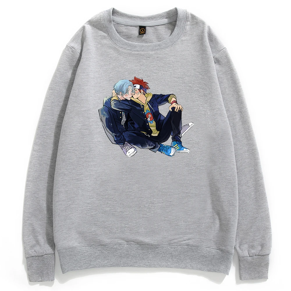 

SK8 The Infinity Sweatshirts Men Casual O-Neck Pullovers Fashion Harajuku Japanese Anime Manga Hoodies Mens Cotton Warm Tops