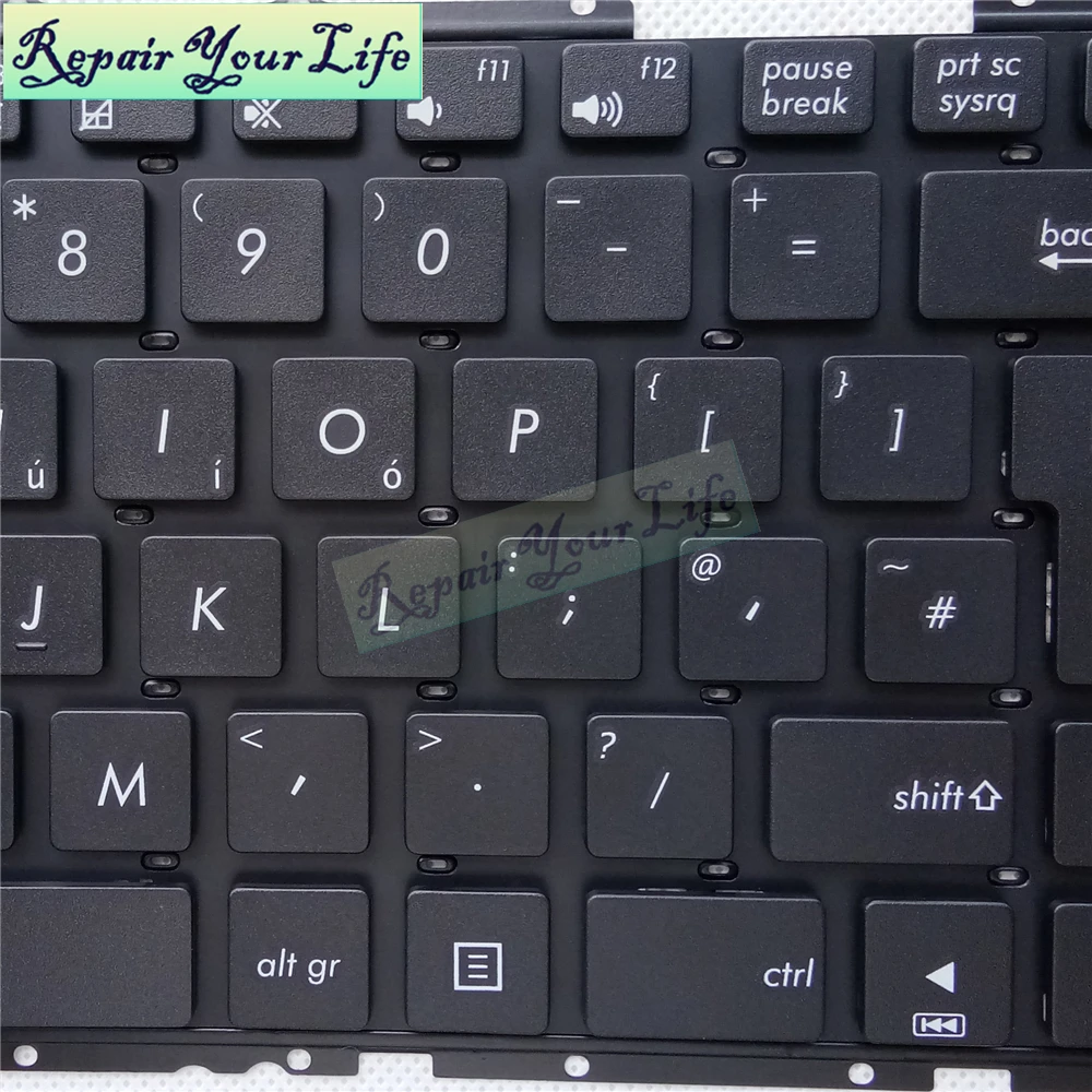 Клавиатура для ноутбука Asus P452 P452A P452L P452LJ P452S PX452 PX452L английская черная MP 13K86GB 5287 0KN0