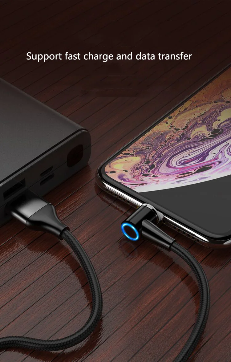 1 м Магнитный кабель Micro usb type C для быстрой зарядки Microusb type-C Магнитный зарядный провод usb c для iphone X Xs usb кабель chargeur