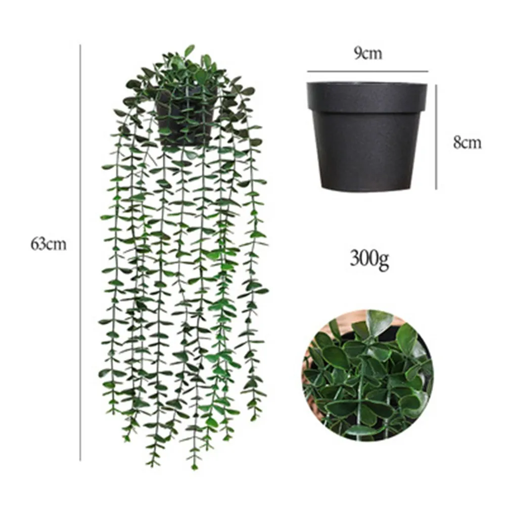 

Artificial Ivy Fake Foliage Flower Hanging Lvy Garland Plant Decoration Artificial Decorations With Pot Home Decor