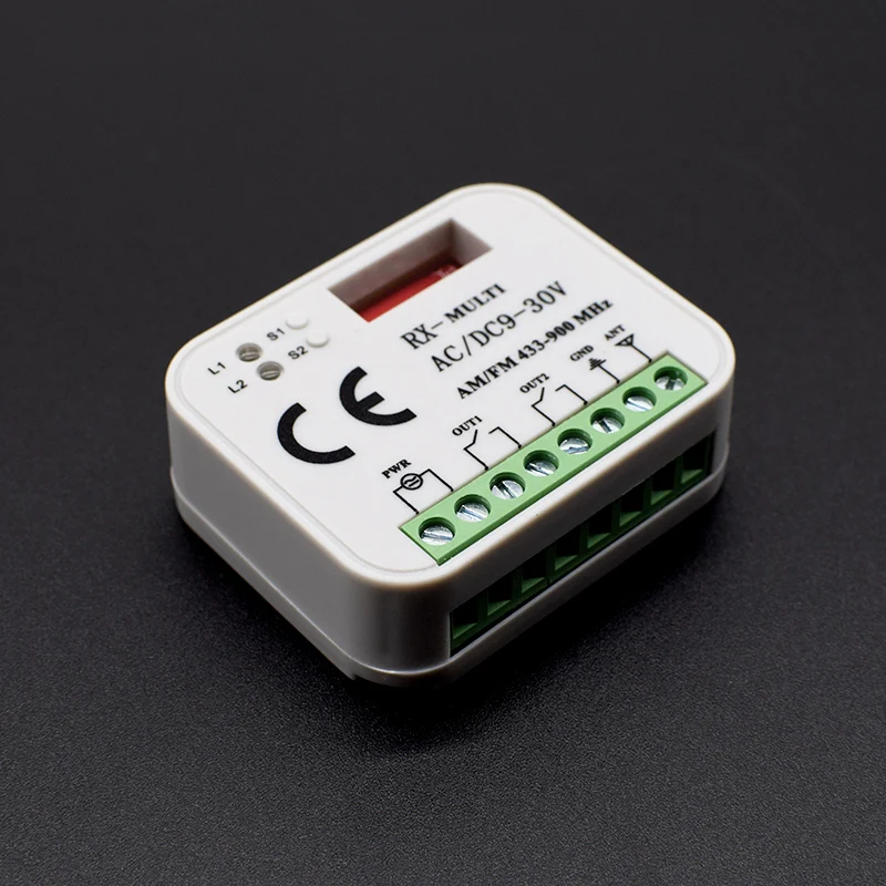 

Remote control receiver remote command control switch 287MHz-868MHz receiver