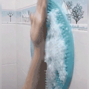 Силиконовая щетка на присоске для удаления омертвевшей кожи | Дом и сад