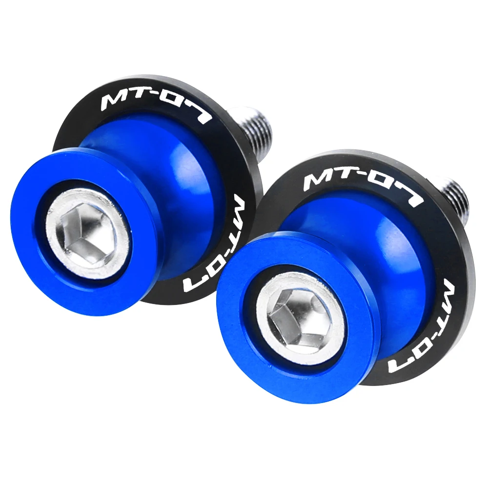 

LOGO For Yamaha MT07 MT-07 MT 07 2015-2021 2020 2019 2018 2017 2016 Motorcycle Accessories M6 Swingarm Spool Slider Stand Screws