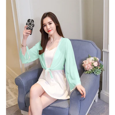

hanNEW Summer 2020 with coat coat chiffon draped skirt