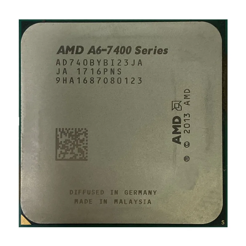 Двухъядерный процессор AMD A6-Series A6 7400 K 3 5G 65 Вт AD740KYBI23JA / AD740BYBI23JA разъем FM2 + |