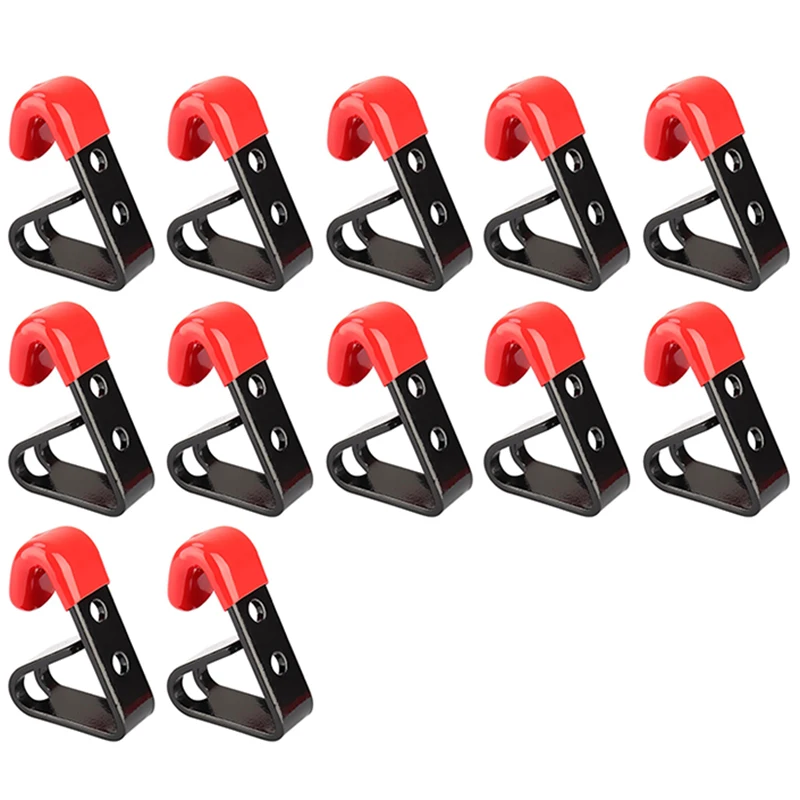 

12 Pcs Tire Wheel Rim Hub Hanging Metal Hook Metal Holder Shop Display Stand Rack Wall Mounted Racing Hook