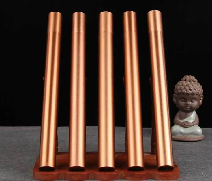 Туба для благовоний из алюминиевого сплава бочка маленькая коробка хранения