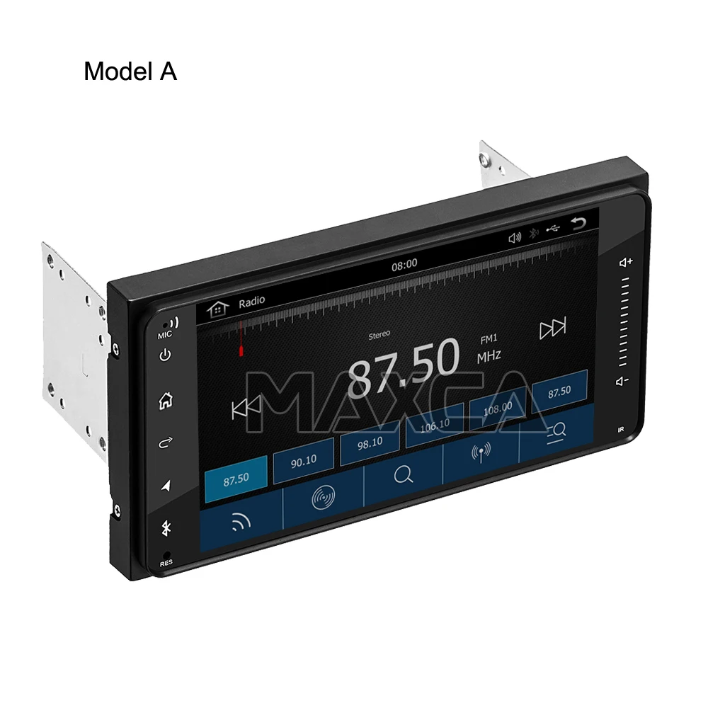 MAXCA 7-дюймовый 2 din беспроводной Carplay Android Авторадио для Toyota Corolla Auris Hilux VIOS Camry Wish Prado