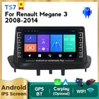 Автомагнитола на Android с GPS для Renault Megane 3 Fluence 2008-2014, мультимедийный плеер с поддержкой USB Carplay IPS1280 * 720, 8 дюймов