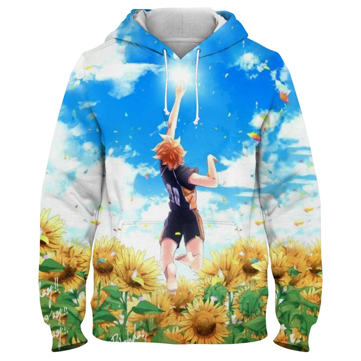 

Autumn Hot Haikyu 3D Women's Oversized Hoodies Girl Cool Anime Sweatshirt Women Female Long Sleeve Pullover Fleece Outerwear