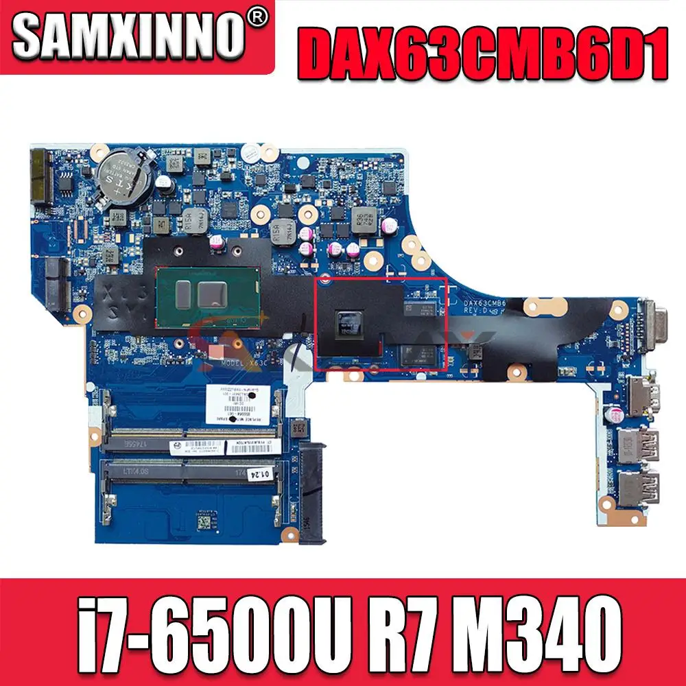 

Материнская плата для ноутбука HP Probook 450 G3 SR2EZ i7-6500U R7 M340 DAX63CMB6D1 855565-601 855565-001 100% протестирована Быстрая доставка