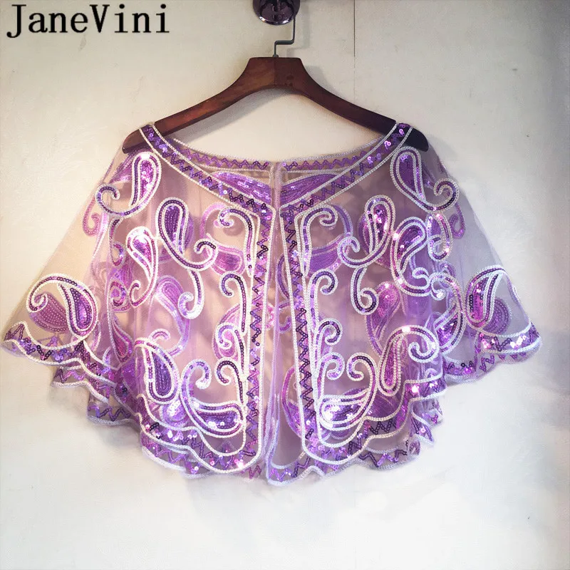 Женская свадебная накидка с пайетками и блестками из тюля | Свадьбы торжества