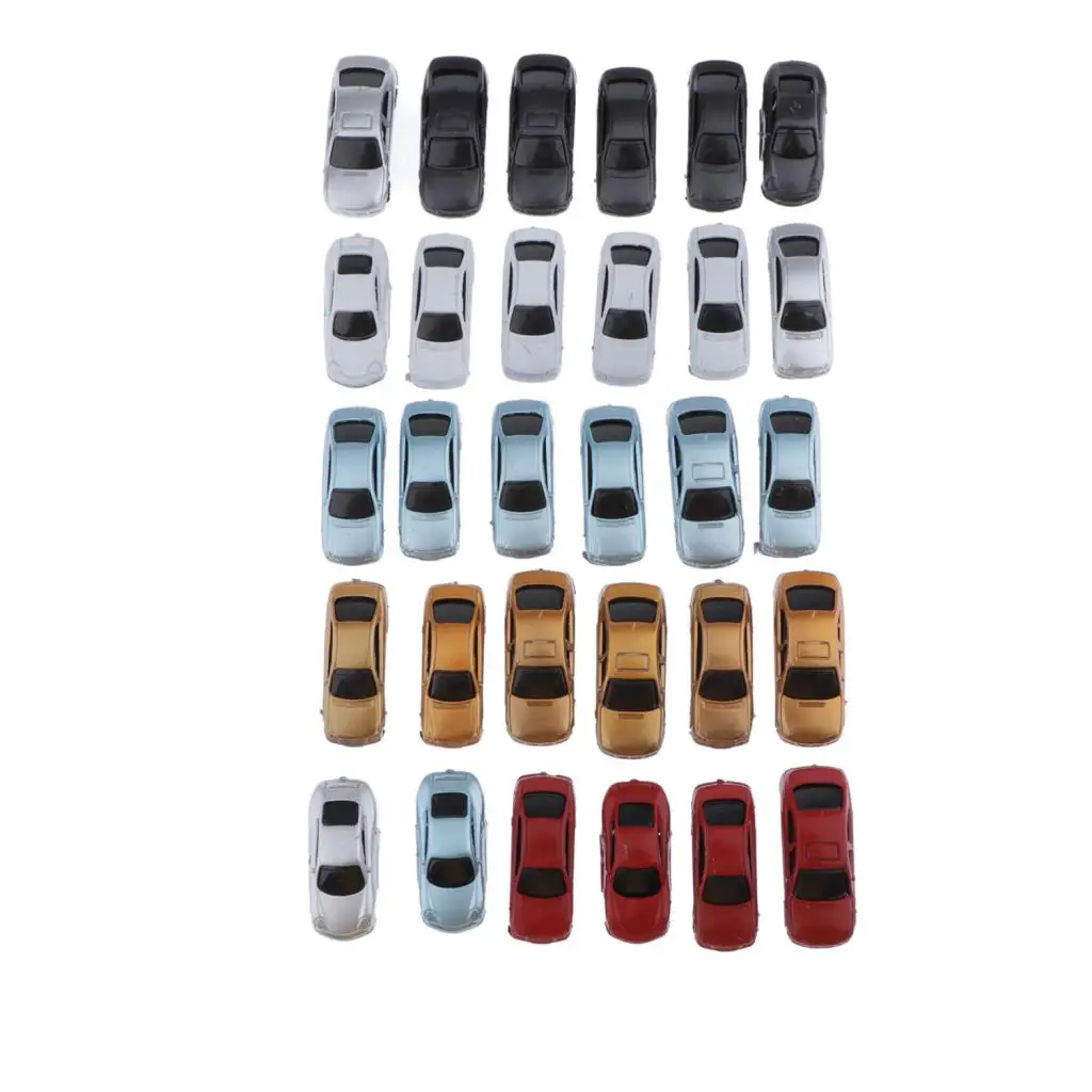 

30pcs Miniature Car Toy Construction Vehicle 1/100 Child Boy Girl 3