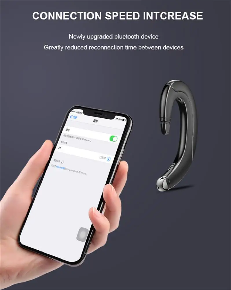 Bluetooth 4 1 наушники с костной проводимостью безболезненные Беспроводные