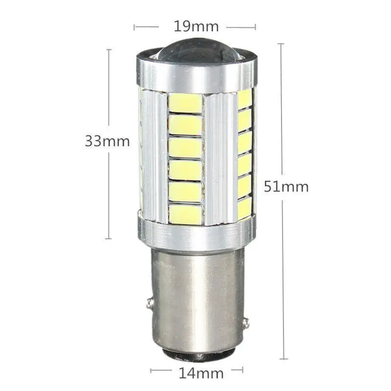 Синий 1157 BAY15D P21/5 Вт 33-5730 33SMD светодиодный стоп-сигнал поворота Задний светильник