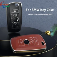 soft tpu car key case cover for bmw 3 series 5 series gt 7 series x3 x4 320li 525i 2019 protection car key case auto accessories