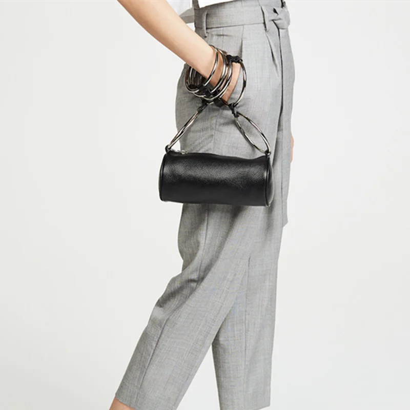 Роскошная дизайнерская женская сумка-мессенджер на цепочке однотонные дамские