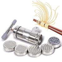 manual noodle maker household stainless steel noodle machine spaghetti pasta spaghetti kitchen accessories fruits cutter tools