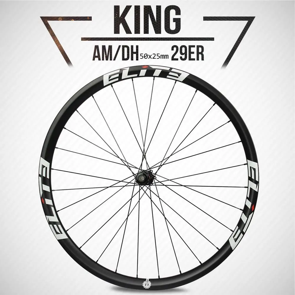 ELITEWHEELS DT Swiss 240 36T Hub Series MTB Wheelset 50 мм более широкий обод из углеродного волокна для