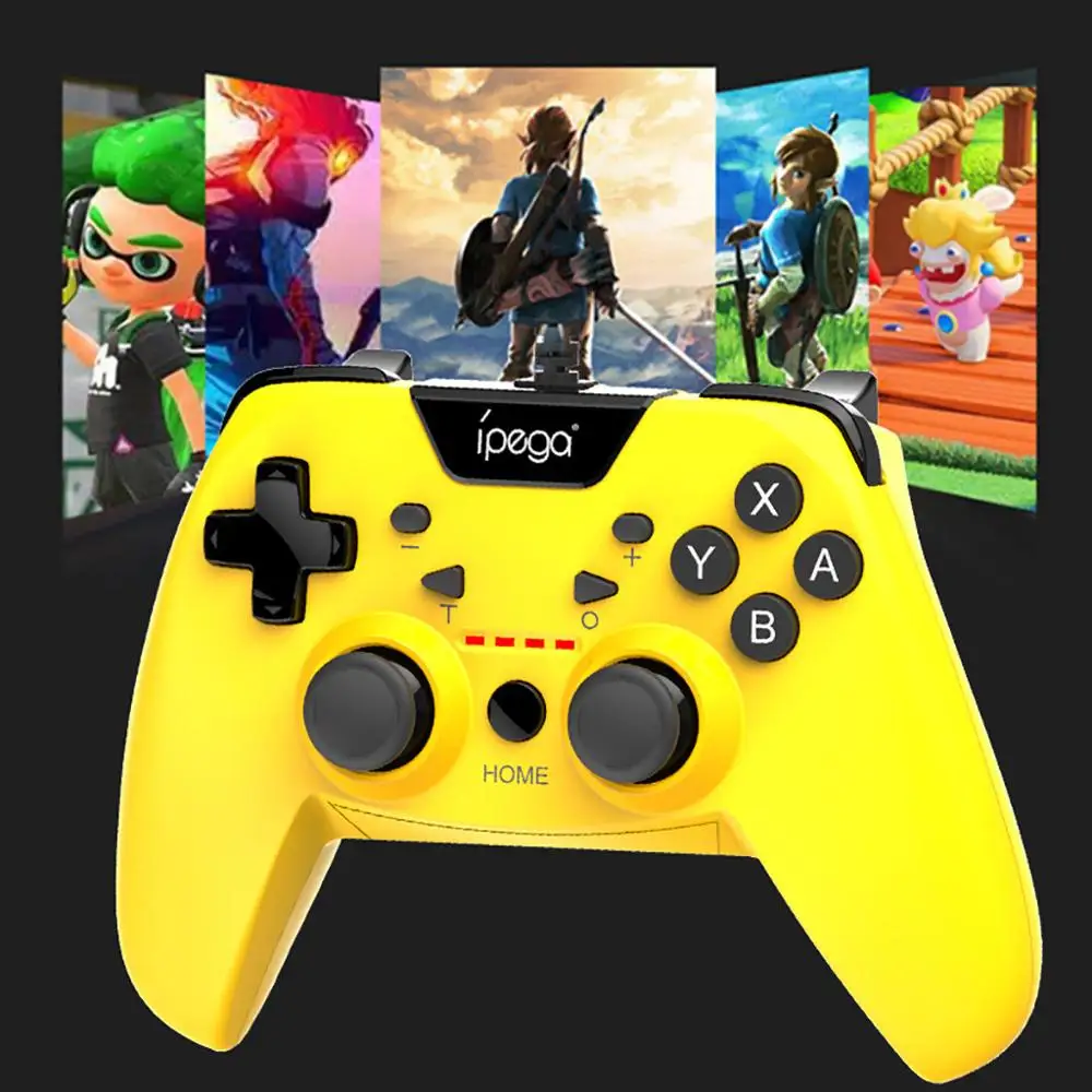 best selling 2019 iPEGA PG-SW012 Wired Game Controller Gamepads Dual-Vibration Turbo for Switch PS3 PC Android dropshipping | Электроника