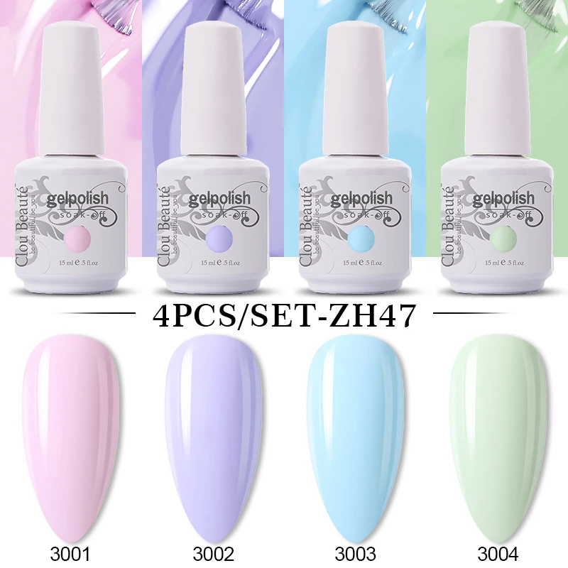 

Clou Beaute/Рождественский зимний хит продаж, комплект, быстрая доставка, УФ-гель для ногтей, телесный, розовый лак, неоновый цвет, УФ-лак, впитыва...