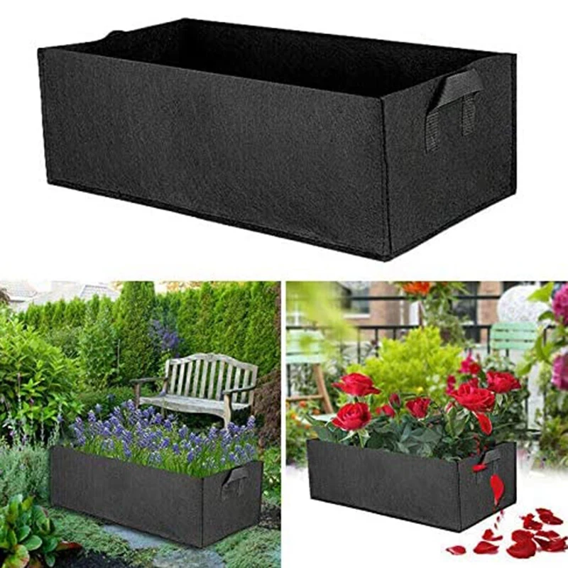 Тканевая поднятая садовая кровать квадратный садовый мешок для выращивания