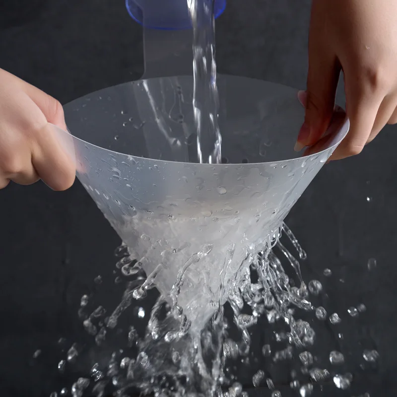 Funnel Drain Basket Sink Filter Self-standing Leftover Soup Escurridor Simple Anti-blocking Sorting Garbage Kitchen | Дом и сад